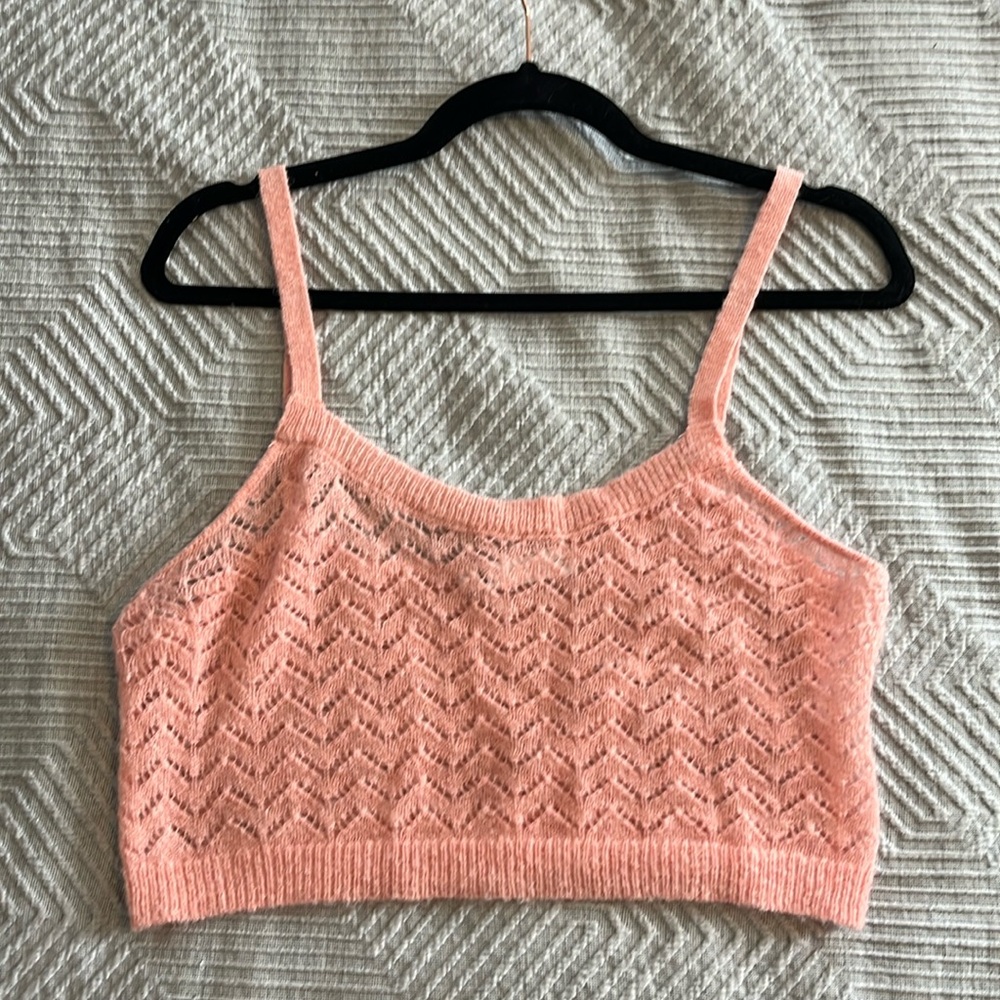 Zara Wool Crop Top